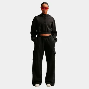 Sudadera Nike Sportswear Phoenix Fleece Con Capucha Henley - Mujer