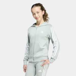 adidas Sudadera Con Capucha Essentials Con Cierre De Cremallera