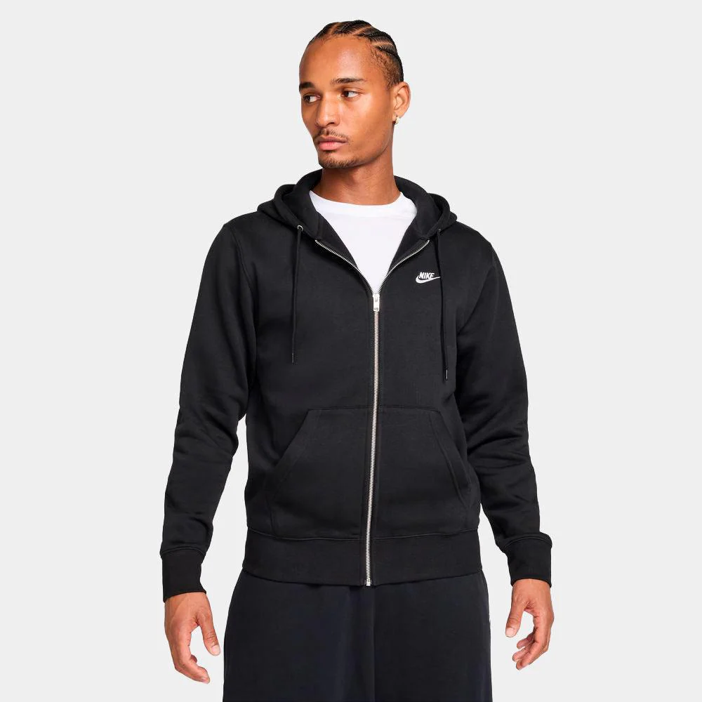 Sudadera Nike Club Con Capucha Y Cremallera Completa Fleece Para Hombre - Imagen 2