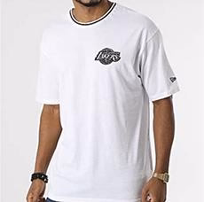 New Era Distressed Graphic Ovrszd Tee Loslak