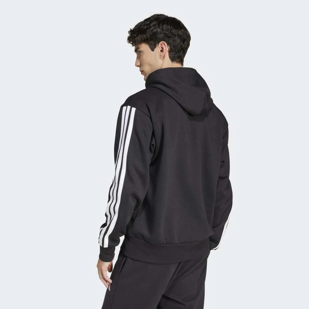 adidas Sudadera Con Capucha Essentials Fleece 3 Bandas - Imagen 3