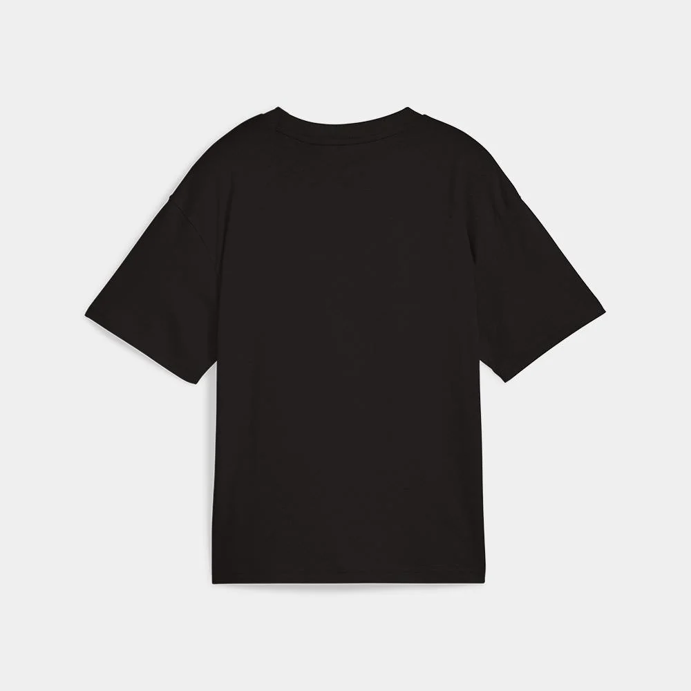 Puma Camiseta De Corte Rectangular Essentials Juvenil - Imagen 3