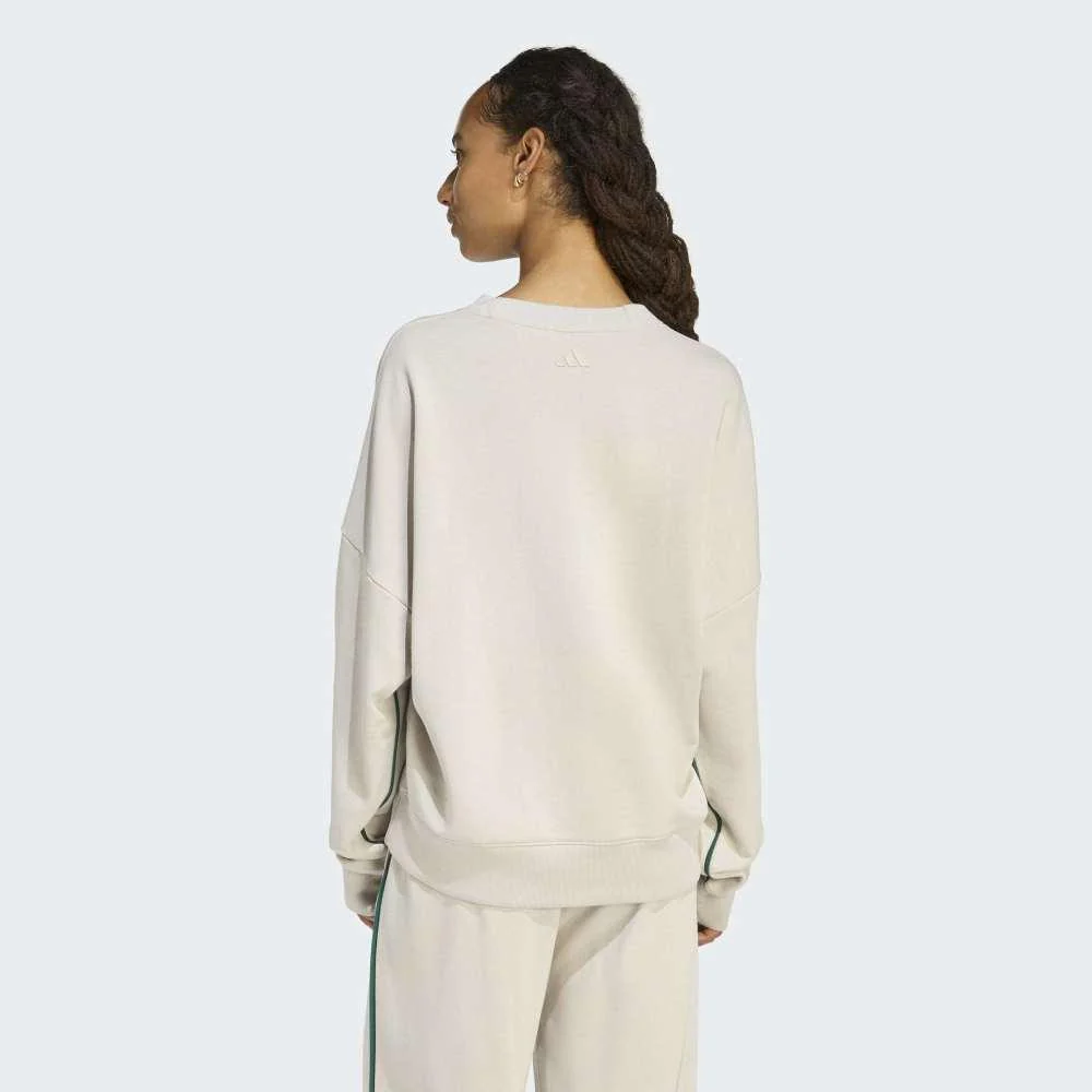 adidas Sudadera Básica Con Gráfico Bordado Seasonal Essentials Colorpop - Imagen 3