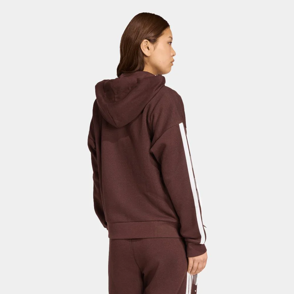 adidas Chaqueta De Felpa Con Capucha Essential 3 Tripes - Imagen 4