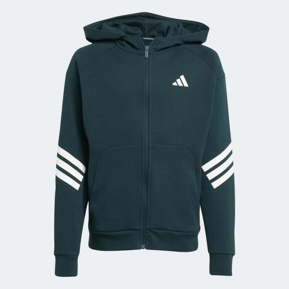 adidas Sudadera Niño J Fi 3s Fz hd - Imagen 5