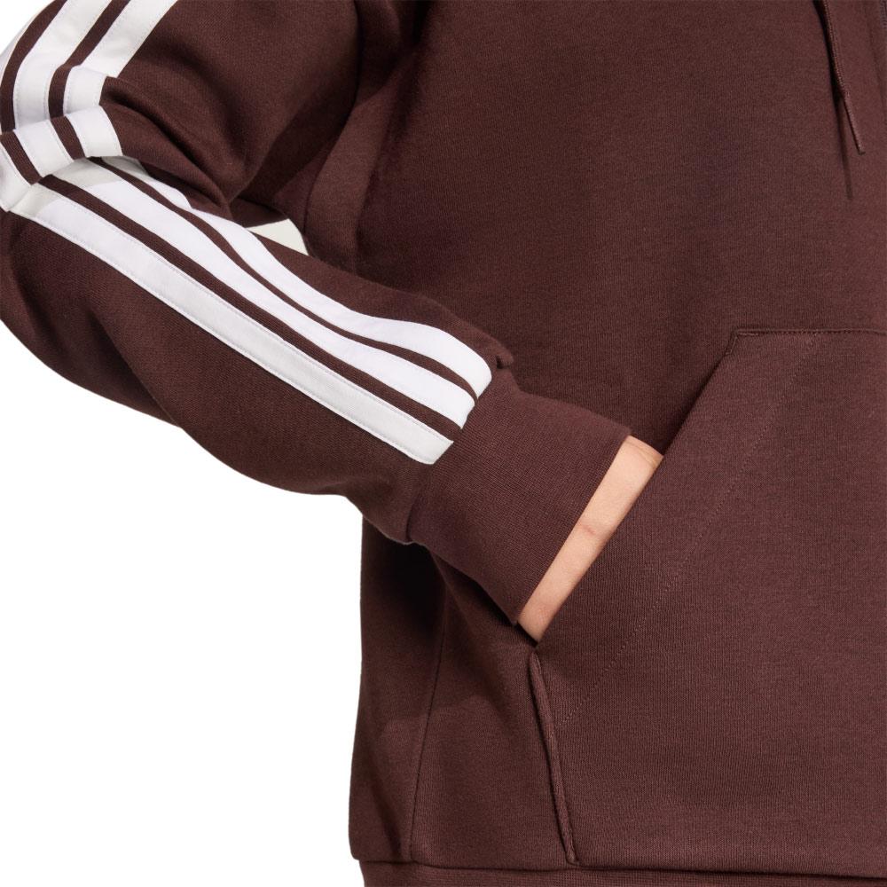 adidas Chaqueta De Felpa Con Capucha Essential 3 Tripes - Imagen 5