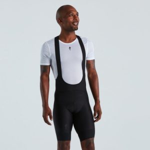 SL R BIB SHORT BLK L