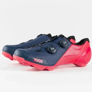 Bontrager Zapatillas de Ciclismo XXX Montaña Nautical Navy/Radioactive Pink