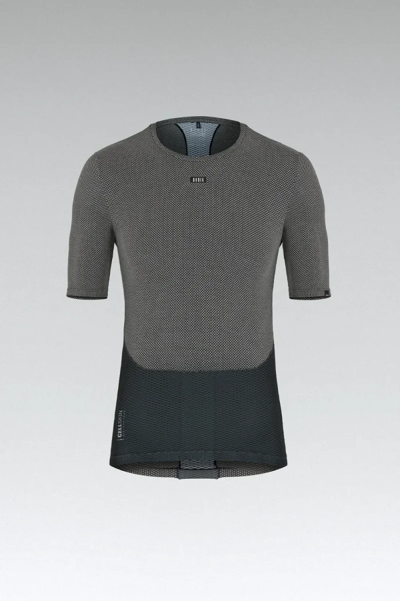 CAMISETA INTERIOR MANGA CORTA CELL SKIN MUJER GREYBLACK - Imagen 7