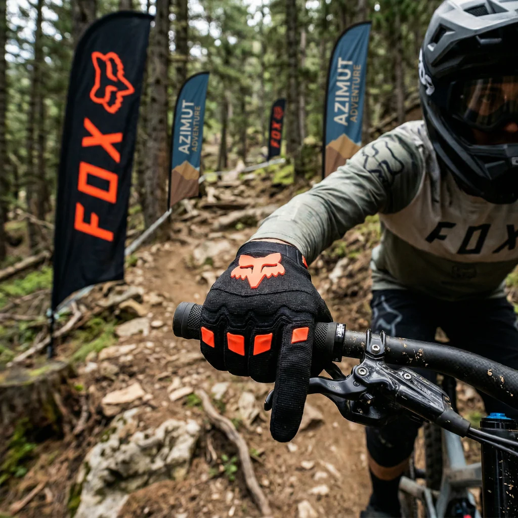 Guantes Dirtpaw Drive Orange - Fox - Imagen 4