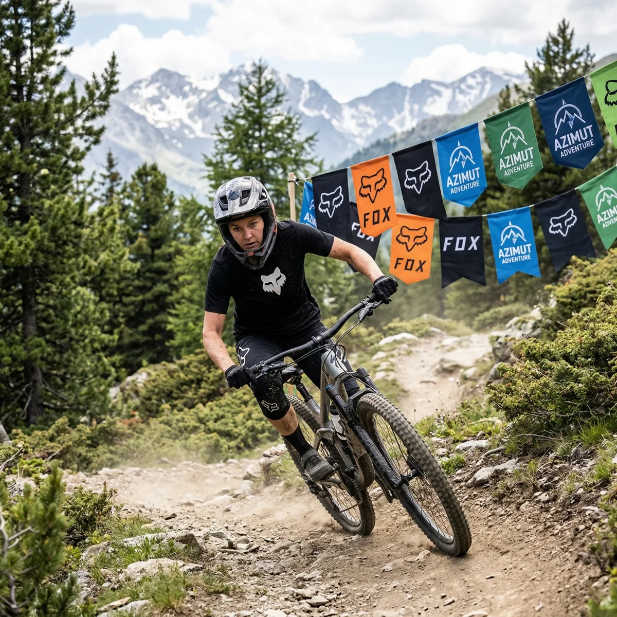 Playera Head Black Mujer - Fox - Imagen 6